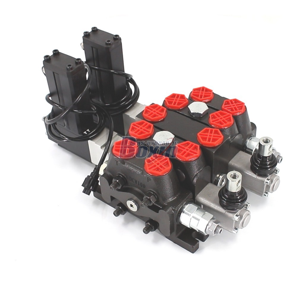 Sectional Control Valve DCV100 with Electric Motor Actuator main image